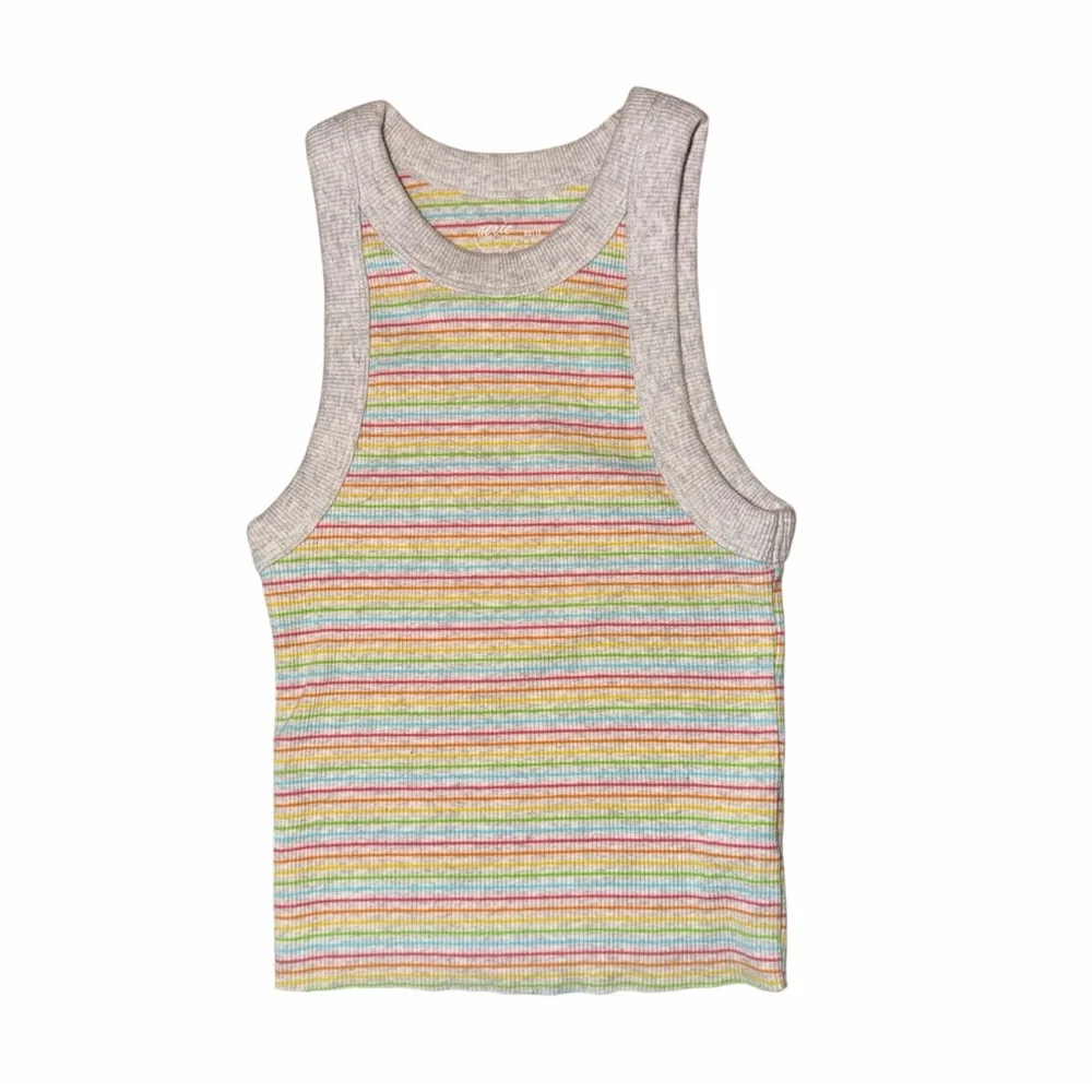 Aerie Size XS Striped Ribbed Tank